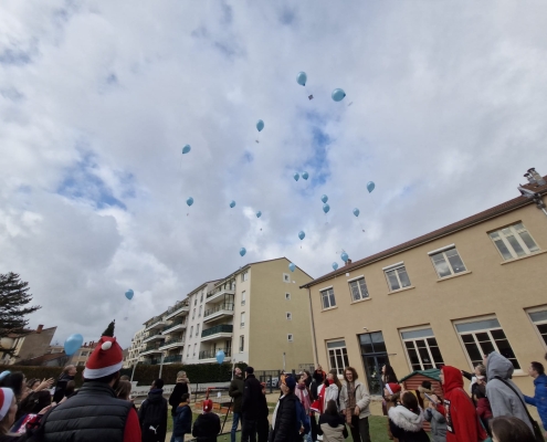 Lâcher de ballons